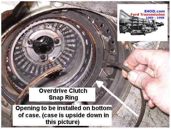 snap ring od clutch